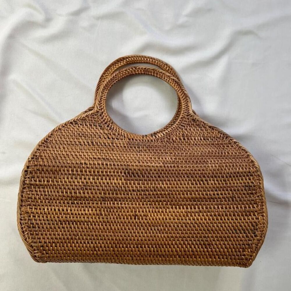 Anthropologie Women's Tan and Brown Bag